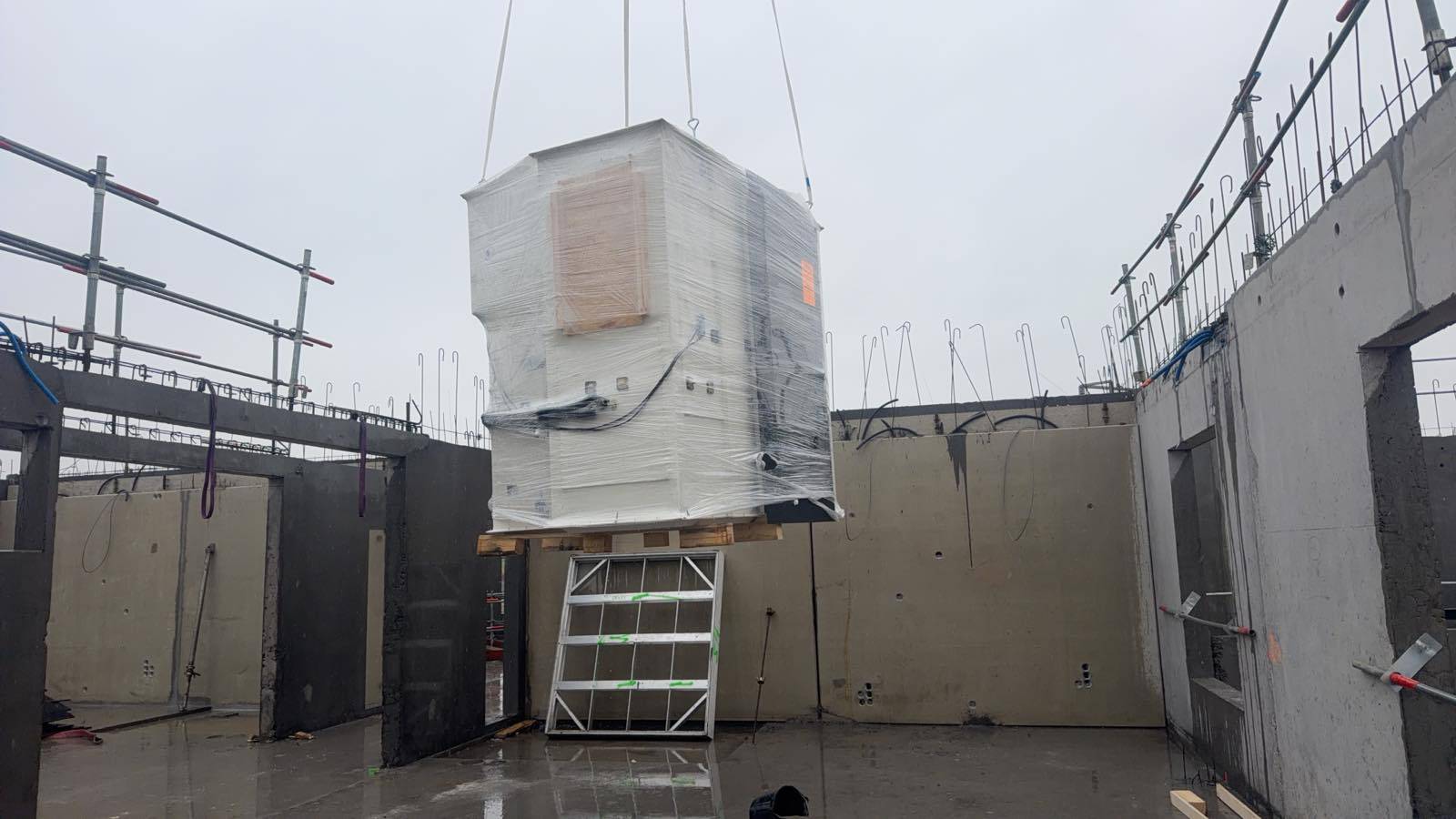 Salle de bain préfabriquée logement collectif